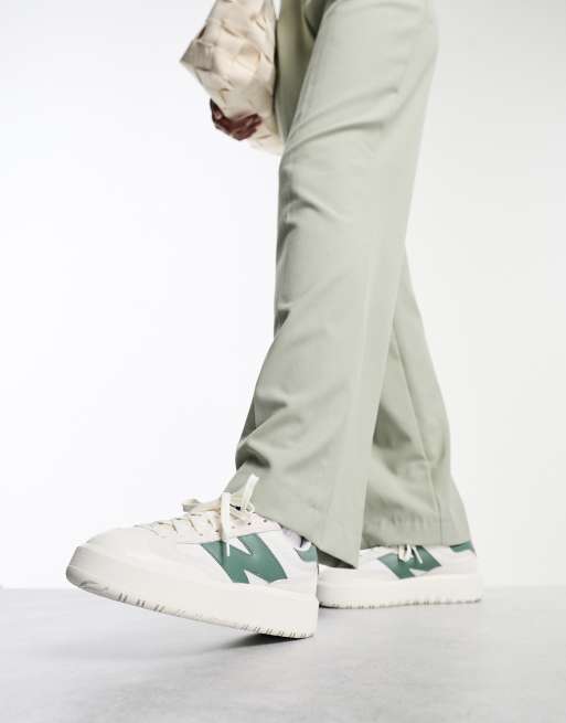 New Balance - CT302 - Baskets - Blanc et vert, 4 de 4