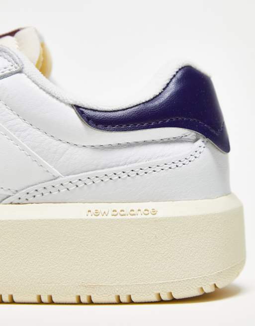 New Balance – CT302 – Sneaker in Weiß und Marineblau mit Plateausohle, 4 von 4