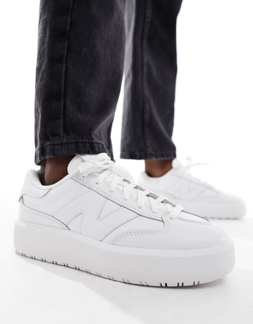 New Balance Ct302 Sneakers In Triple White