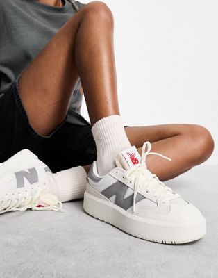 New Balance CT302 trainers in white & grey - ASOS Price Checker
