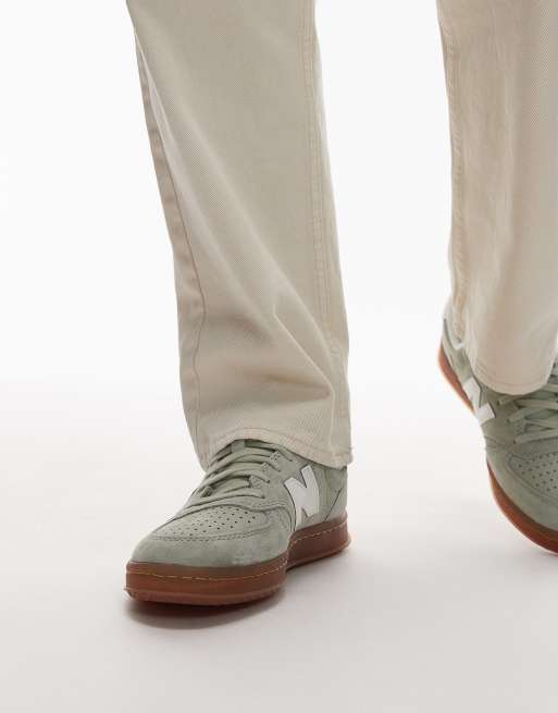 New Balance CT500 sneakers in light green with gum sole, 4 of 5