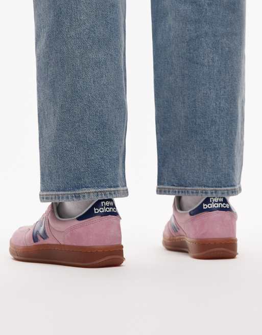 New Balance CT500 unisex trainers in pink and navy | ASOS