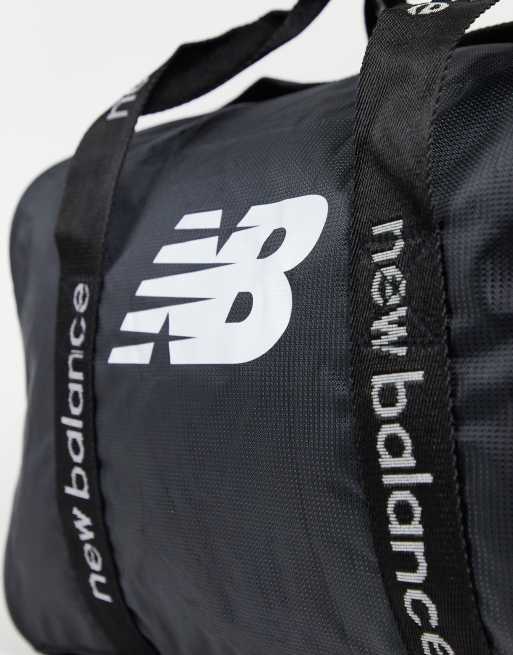 New Balance – Czarna torba sportowa z logo, 2 z 4