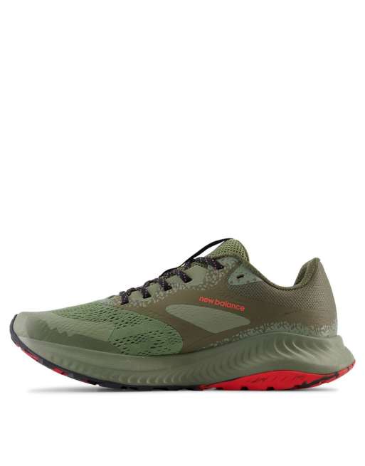 New Balance Dynasoft Nitrel v5 trail running trainers in green ASOS