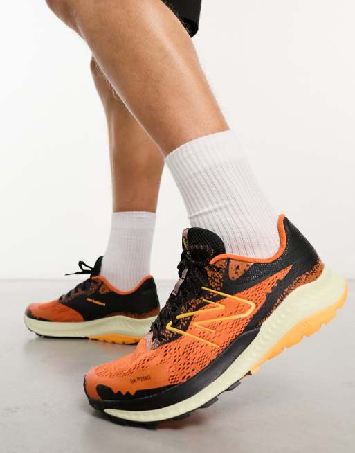 New Balance Dynasoft Nitrel v5 trainers in orange