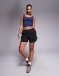 [New Balance] New Balance Essential 5 inch shorts in black XS BLACK