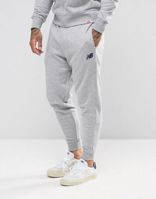 New Balance Essential Joggers In Grey 