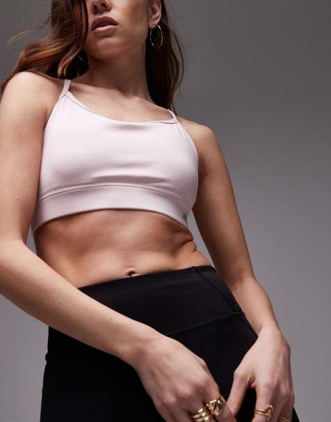New Balance - Essential - Reggiseno sportivo rosa chiaro - view 1