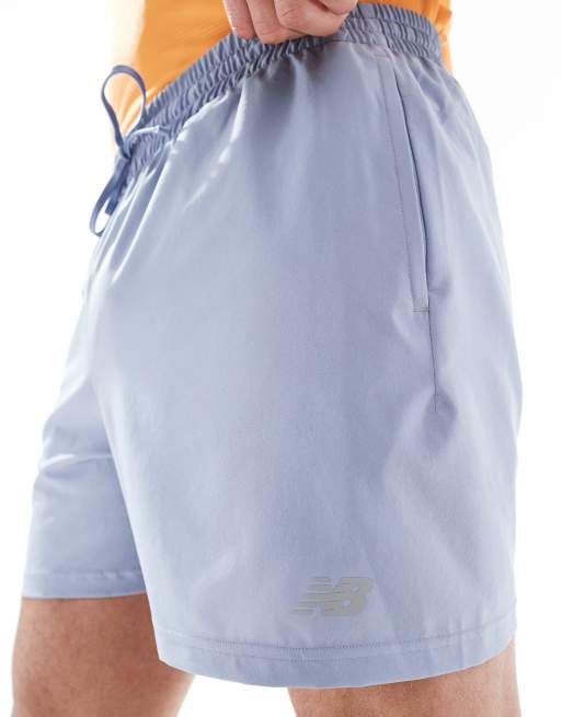New Balance essentials 5"" short in blue