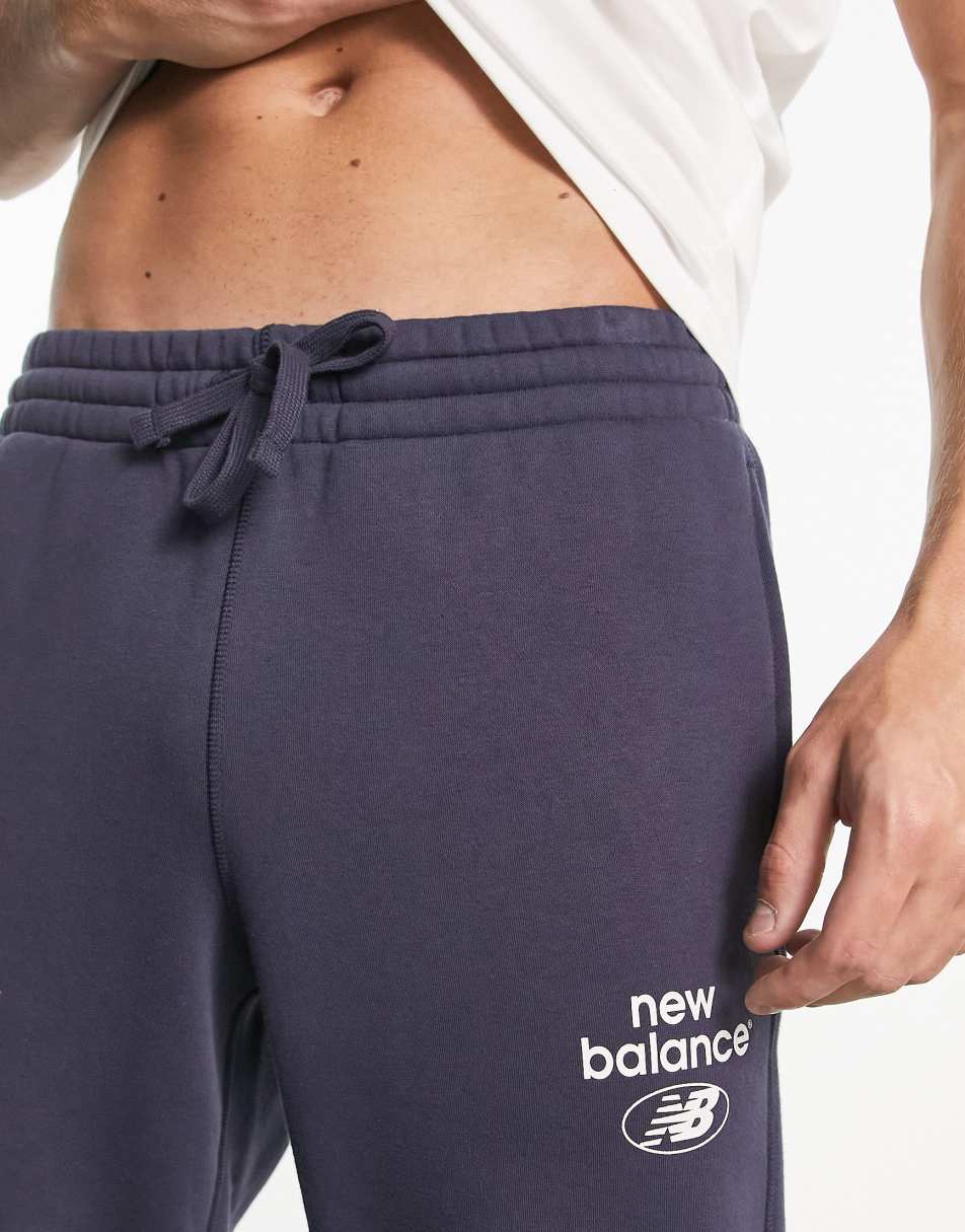 New Balance Essentials Novelty Sweatpant in navy