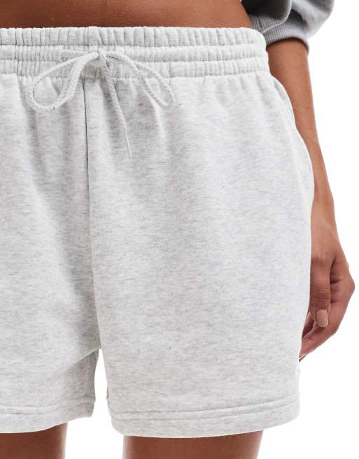 New Balance - Essentials - Pantaloncini in spugna grigi sportivi, 5 di 5