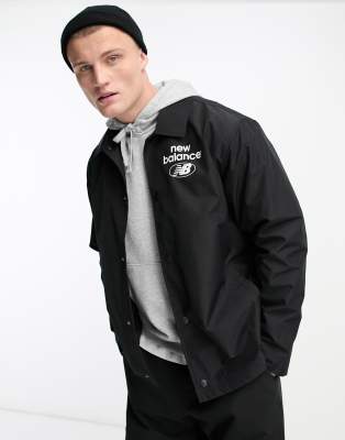 New Balance essentials reimagined jacket in black - ASOS Price Checker