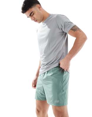 New Balance - Essentials - Short 5 pouces - Vert