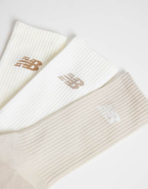 New Balance – Everyday Seasonal – 3er-Pack Crew-Socken in neutralen Farben, 2 von 3