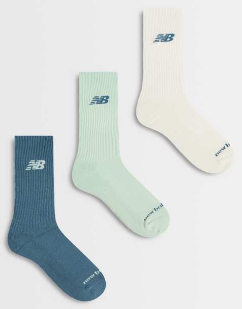 New Balance – Everyday Seasonal – 3er-Pack Crew-Socken in Weiß - view 1
