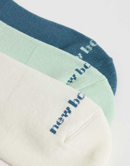 New Balance everyday seasonal crew socks 3 pack in white, 3 of 3