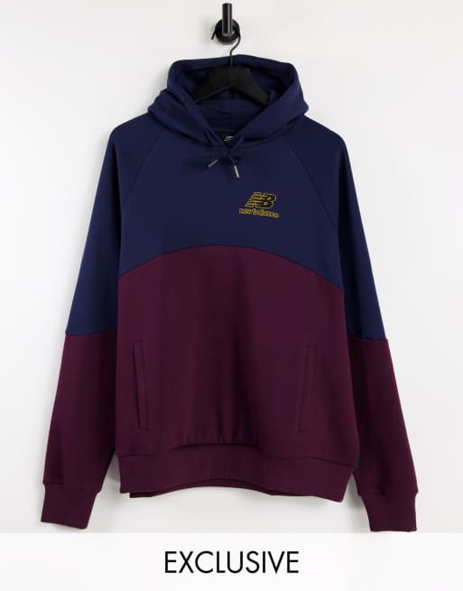 New Balance Exclusivité Asos Sweat à Capuche Avec Logo Baseball