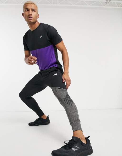 New Balance Fast flight Joggers de course en polaire Noir ASOS