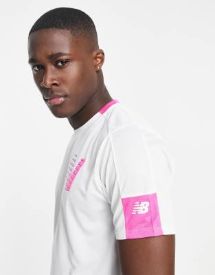 pink new balance t shirt