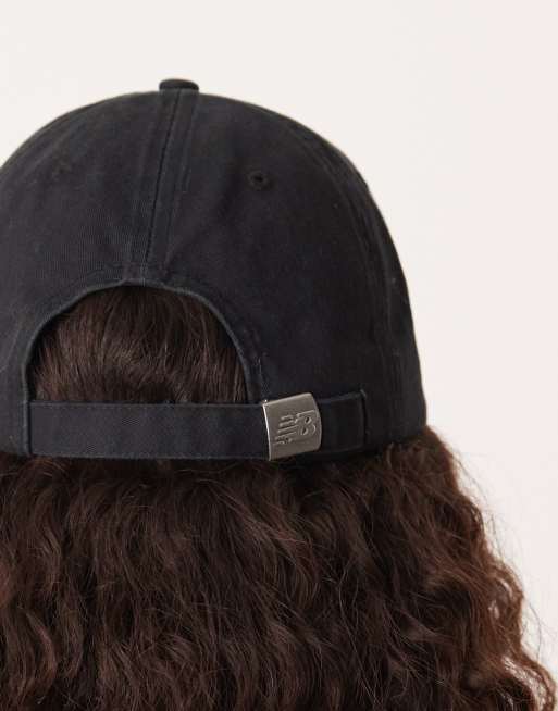 New Balance - Femme - Casquette classique à 6 pans - Noir, 2 de 3