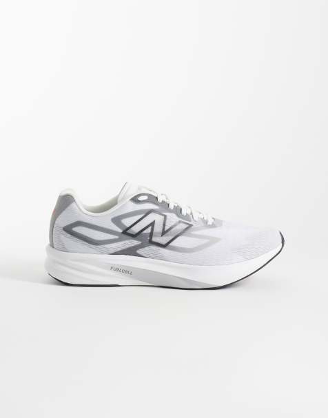 New Balance Flite-R buty sportowe do biegania w kolorze białym i szarym - view 1