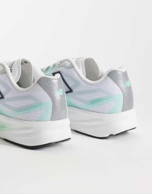 New Balance Flite-R løbesneakers i hvid og mintgrøn, 2 af 5