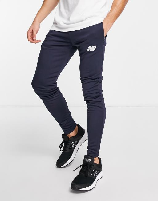 New Balance - Football - Joggers slim in maglia blu navy