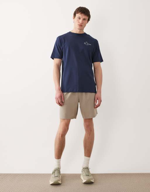 New Balance - Fountain - T-shirt in blauw, 2 van 5