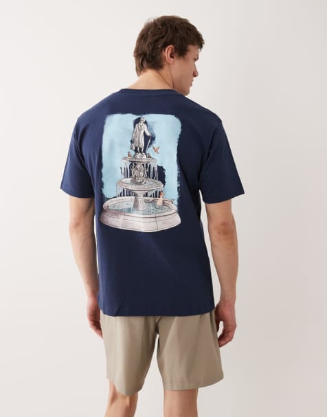 New Balance Fountain t-shirt in blue