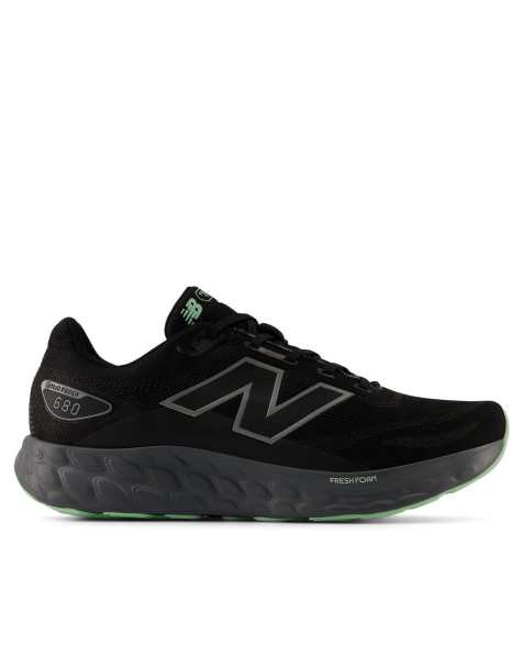 New Balance Fresh foam 680 v8 waterproof in black - view 1