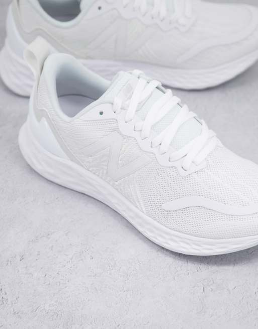 New Balance – Fresh Foam Tempo – Białe buty sportowe, 3 z 4