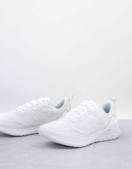 New Balance Fresh Foam Tempo trainers in white ASOS