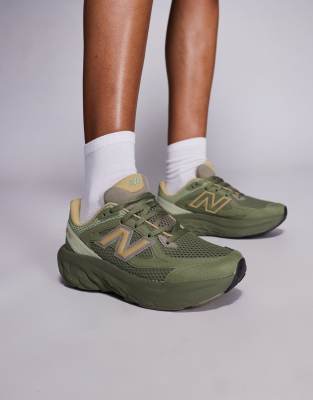 New Balance New Balance Fresh Foam unisex running trainers in olive green and beige