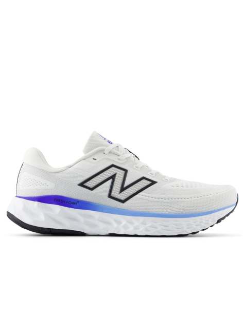 New Balance Fresh Foam x evoz v4 running trainers in grey - view 1