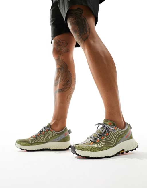 New Balance Fresh Foam x Hierro V7 trail running trainers in green, 5 of 5