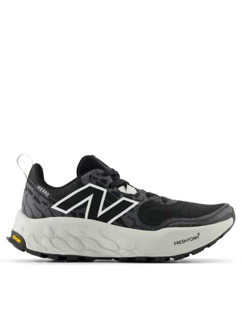 New Balance Fresh Foam x Hierro v8 trail running trainers in black - view 1