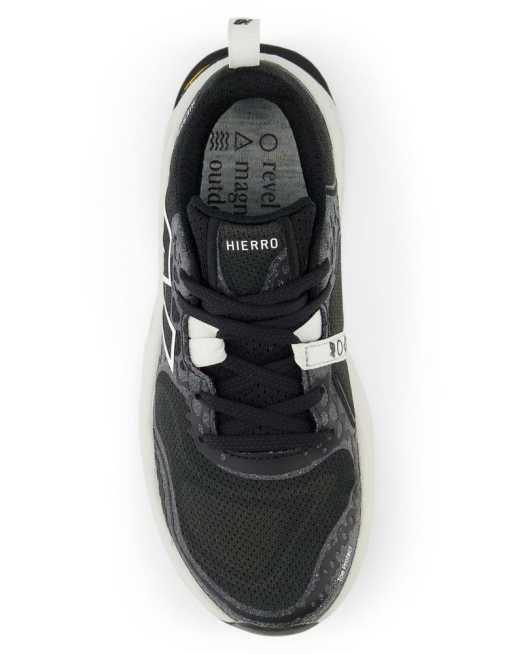 New Balance Fresh Foam x Hierro v8 trail running trainers in black, 4 of 5