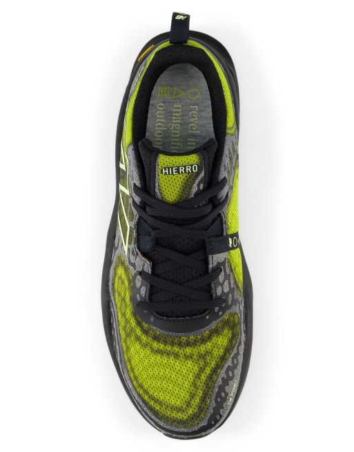 New Balance Fresh Foam x Hierro v8 trail running trainers in black, 2 of 4