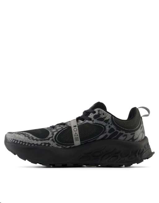 New Balance Fresh Foam x Hierro v8 trail running trainers in black, 3 of 4