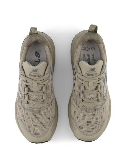 New Balance Fresh Foam x Hierro v9 running trainers in arid stone - BROWN, 4 of 4