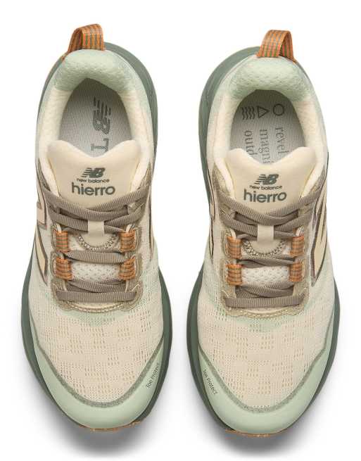 New Balance Fresh Foam x Hierro V9 trainers in beige ASOS