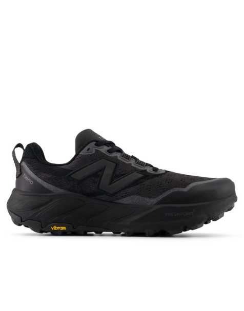 New Balance Fresh foam x hierro v9 trainers in black cement - view 1