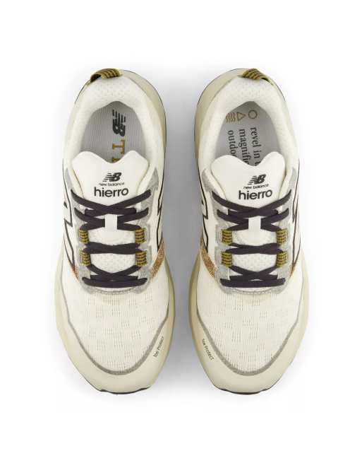 New Balance Fresh foam x hierro v9 trainers in light beige, 4 of 4