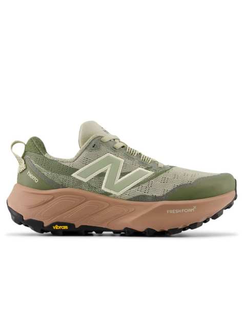 New Balance Fresh foam x hierro v9 trainers in olivine - view 1