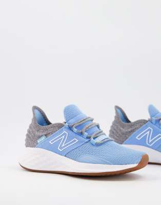 new balance bleu clair