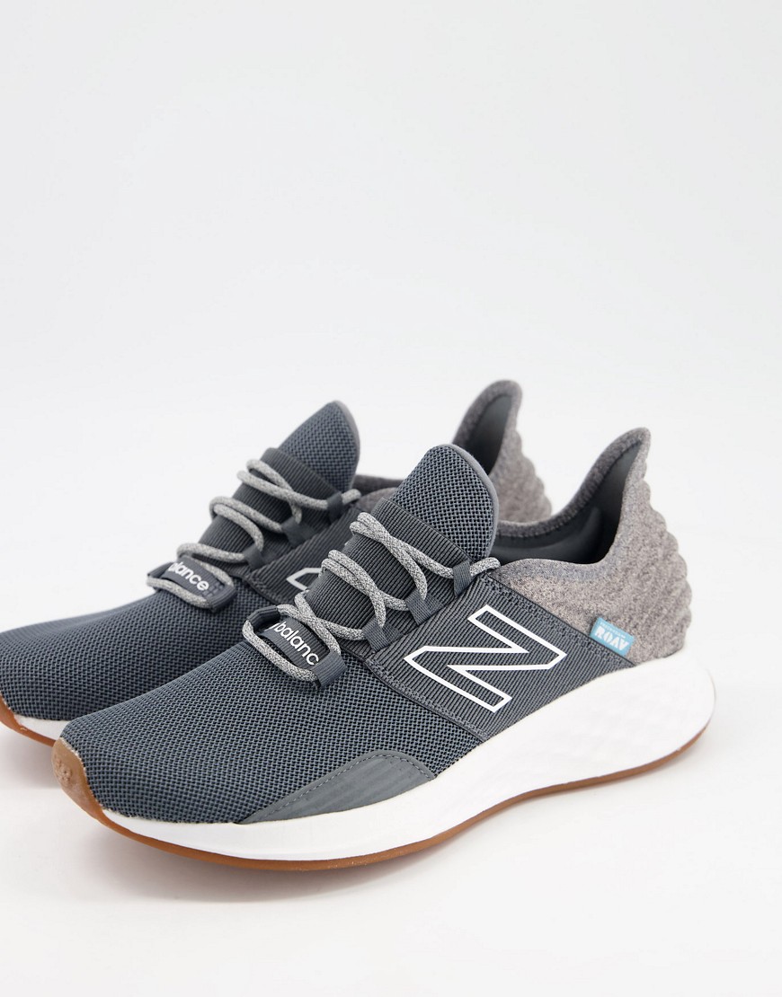 New Balance freshfoam trail roav sneakers in gray-Grey