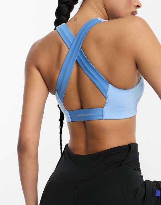 New Balance Fuel bra in blue