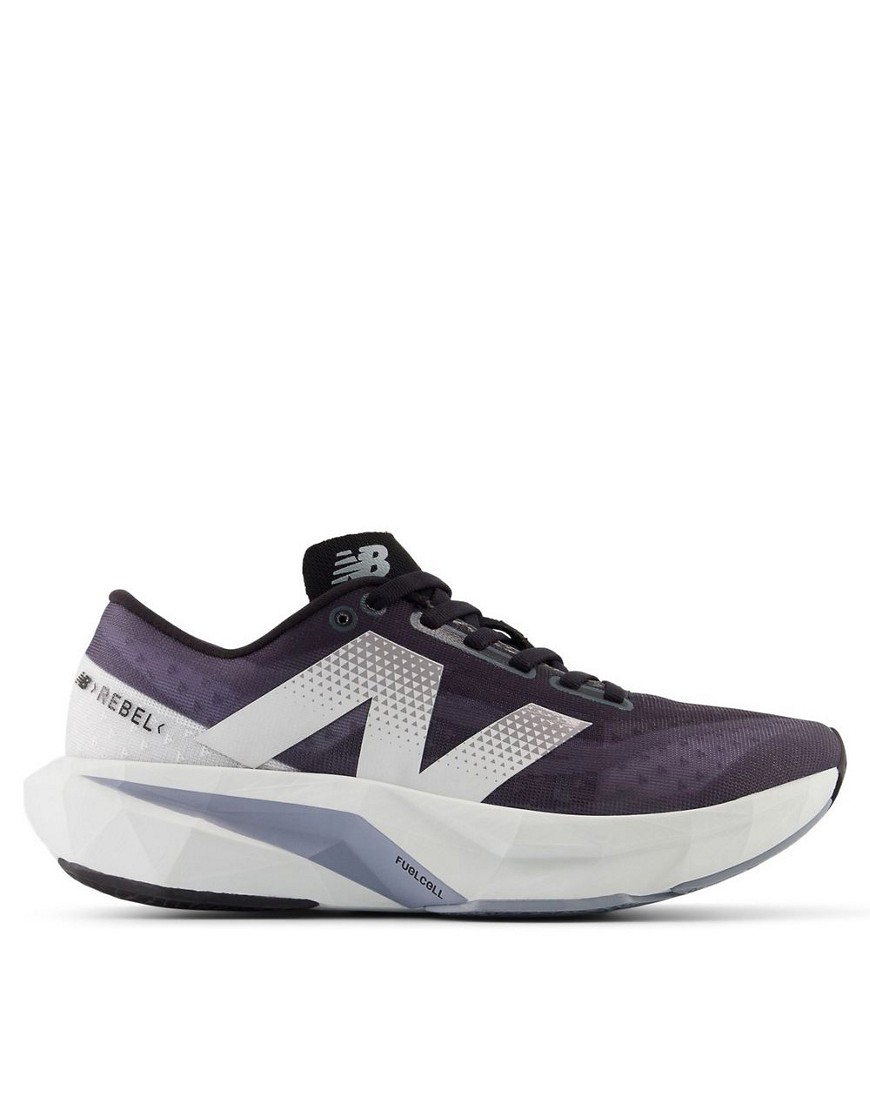 New Balance Fuelcell Rebel v4 running trainers in grey