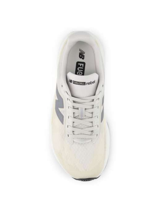 New Balance - Fuelcell Rebel v5 - Baskets de course - Beige, 3 de 4