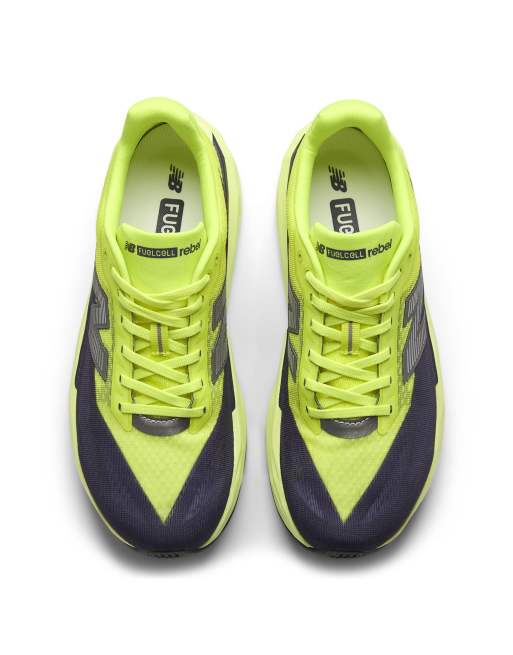 New Balance - FuelCell Rebel V5 - Baskets - Vert alcalinité, 3 de 4